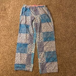 PINK button pajama pants
